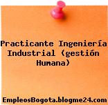 Practicante Ingeniería Industrial (gestión Humana)