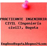 PRACTICANTE INGENIRRIA CIVIL (Ingeniería civil), Bogota