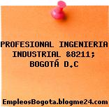 PROFESIONAL INGENIERIA INDUSTRIAL &8211; BOGOTÁ D.C