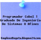Programador Cobol | Graduado De Ingeniería De Sistemas O Afines