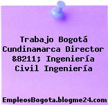 Trabajo Bogotá Cundinamarca Director &8211; Ingeniería Civil Ingeniería