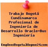 Trabajo Bogotá Cundinamarca Profesional de Ingeniería de Desarrollo Oracle-Bus Ingeniería