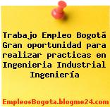 Trabajo Empleo Bogotá Gran oportunidad para realizar practicas en Ingenieria Industrial Ingeniería