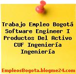 Trabajo Empleo Bogotá Software Engineer I Productos Del Activo CUF Ingeniería Ingeniería