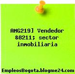 AMG219] Vendedor &8211; sector inmobiliaria