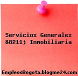 Servicios Generales &8211; Inmobiliaria