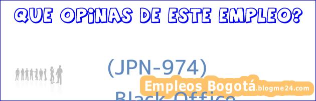 (JPN-974) | Black Office