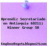 Aprendiz Secretariado en Antioquia &8211; Winner Group SA