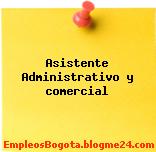 Asistente Administrativo y comercial