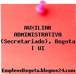 AUXILIAR ADMINISTRATIVA (Secretariado), Bogota | UI