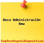 Beca Administración Bmw