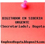 DIGITADOR EN SIBERIA URGENTE (Secretariado), Bogota