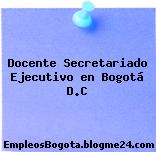 Docente Secretariado Ejecutivo en Bogotá D.C