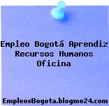 Empleo Bogotá Aprendiz Recursos Humanos Oficina