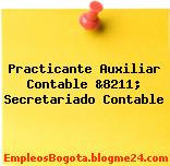 Practicante Auxiliar Contable &8211; Secretariado Contable