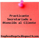 Practicante Secretariado o Atención al Cliente