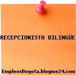 Recepcionista Bilingue