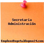 Secretaria Administración