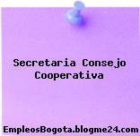 Secretaria Consejo Cooperativa
