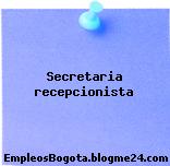 Secretaria recepcionista