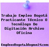 Trabajo Empleo Bogotá Practicante Técnico O Tecnólogo De Digitación Archivo Oficina