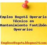 Empleo Bogotá Operario Técnico en Mantenimiento Fontibón Operarios