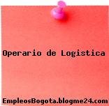 Operario de Logistica