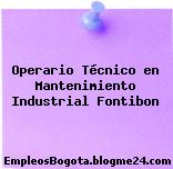 Operario Técnico en Mantenimiento Industrial Fontibon