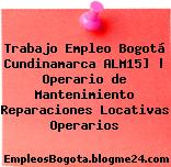Trabajo Empleo Bogotá Cundinamarca ALM15] | Operario de Mantenimiento Reparaciones Locativas Operarios
