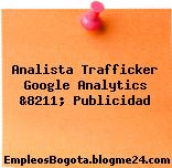 Analista Trafficker Google Analytics &8211; Publicidad