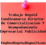 Trabajo Bogotá Cundinamarca Director De Comercializacion Y Acompañamiento Empresarial Publicidad