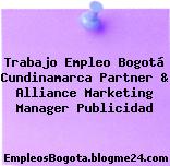 Trabajo Empleo Bogotá Cundinamarca Partner & Alliance Marketing Manager Publicidad