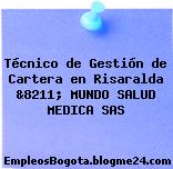 Técnico de Gestión de Cartera en Risaralda &8211; MUNDO SALUD MEDICA SAS