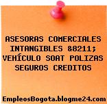 ASESORAS COMERCIALES INTANGIBLES &8211; VEHÍCULO SOAT POLIZAS SEGUROS CREDITOS