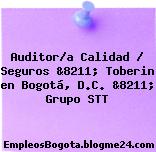 Auditor/a Calidad / Seguros &8211; Toberin en Bogotá, D.C. &8211; Grupo STT