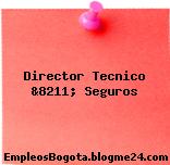 Director Tecnico &8211; Seguros