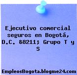 Ejecutivo comercial seguros en Bogotá, D.C. &8211; Grupo T y S