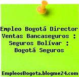 Empleo Bogotá Director Ventas Bancaseguros : Seguros Bolívar : Bogotá Seguros