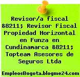 Revisor/a fiscal &8211; Revisor Fiscal Propiedad Horizontal en Funza en Cundinamarca &8211; Topteam Asesores de Seguros Ltda