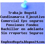 Trabajo Bogotá Cundinamarca Ejecutivo Comercial Eps seguros Pensiones Fondos Bachiller en adelante Sin rreportes Seguros