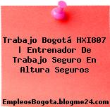 Trabajo Bogotá HXI807 | Entrenador De Trabajo Seguro En Altura Seguros