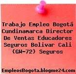 Trabajo Empleo Bogotá Cundinamarca Director De Ventas Educadores Seguros Bolivar Cali (GW-72) Seguros