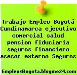 Trabajo Empleo Bogotá Cundinamarca ejecutivo comercial salud pension fiduciaria seguros financiero asesor externo Seguros
