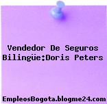 Vendedor De Seguros Bilingüe:Doris Peters