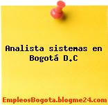 Analista sistemas en Bogotá D.C