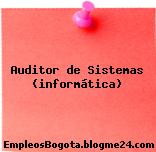 Auditor de Sistemas (informática)