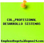 COL_PROFESIONAL DESARROLLO SISTEMAS