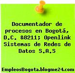 Documentador de procesos en Bogotá, D.C. &8211; Openlink Sistemas de Redes de Datos S.A.S