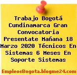 Trabajo Bogotá Cundinamarca Gran Convocatoria Presentate Mañana 18 Marzo 2020 Técnicos En Sistemas 6 Meses En Soporte Sistemas