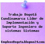 Trabajo Bogotá Cundinamarca Líder de Implementación y Soporte Ingeniero de sistemas Sistemas